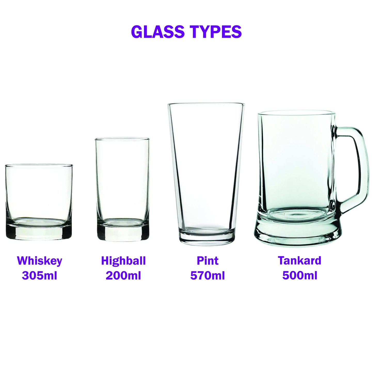 Best Grandad by Par Glass - Laser Etched Whiskey, Highball, Pint or Tankard