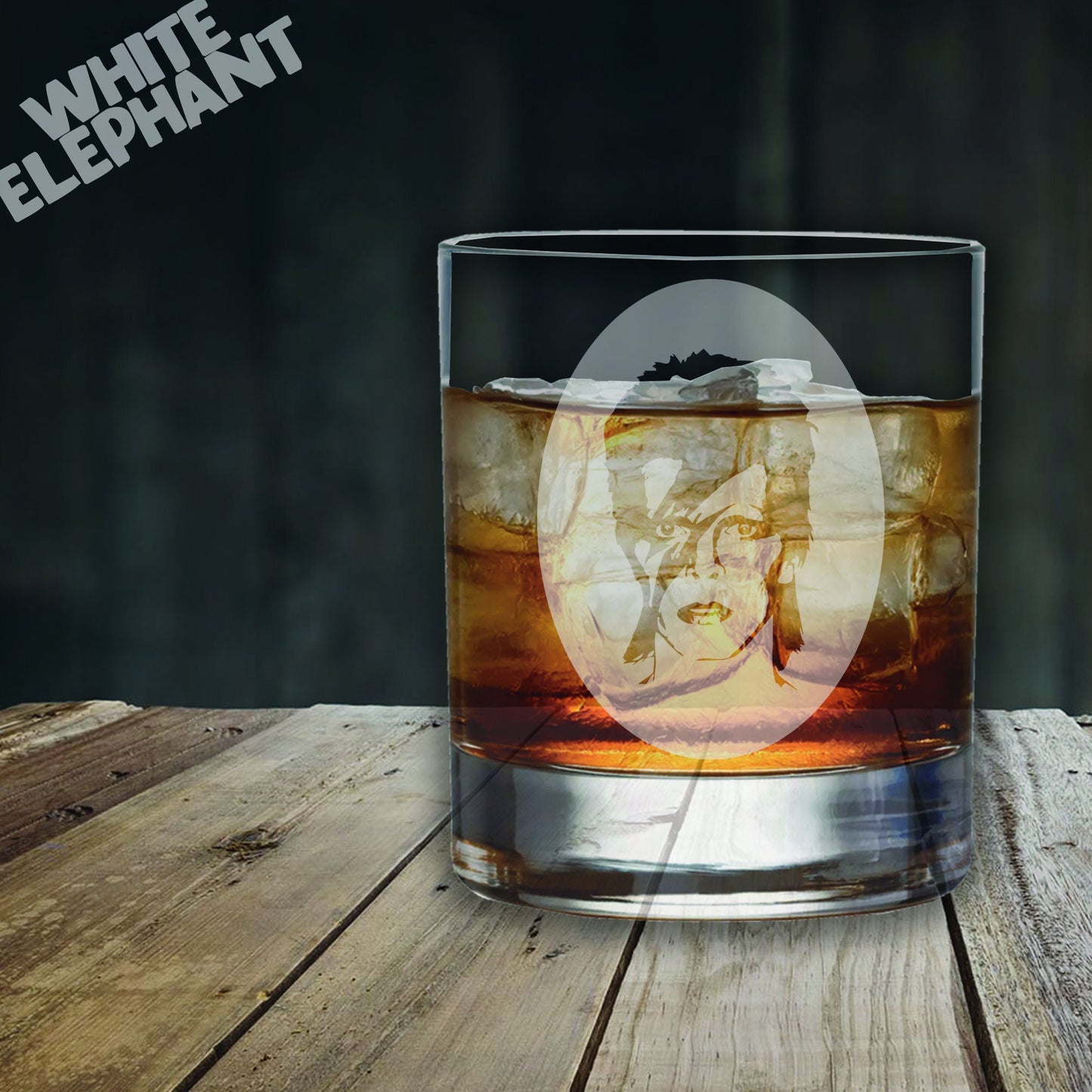 David Bowie Whiskey Glass Gift