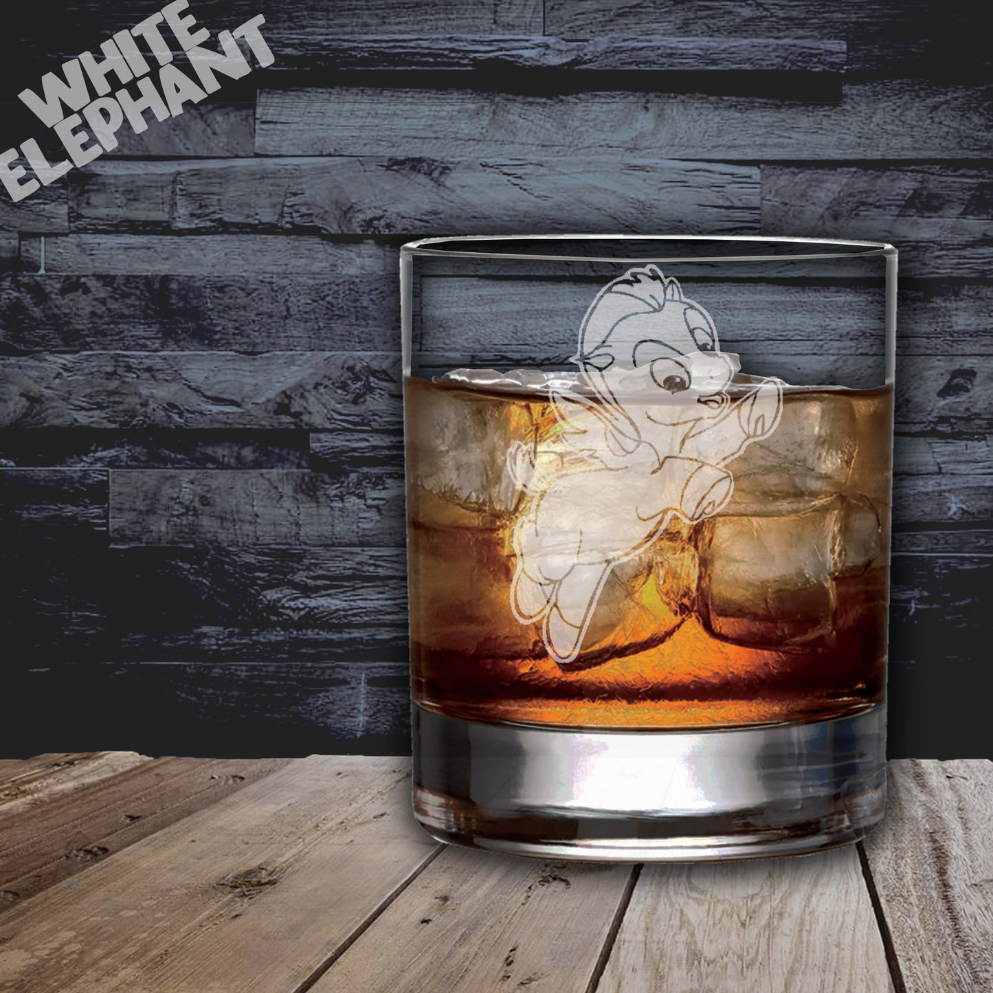 Hercules Pegasus Laser Etched Whiskey / High-Ball / Pint / Tankard Glass