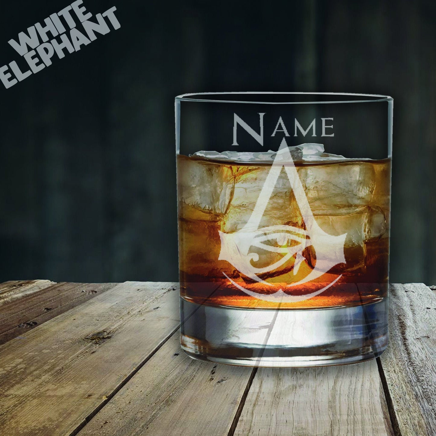 Assassins Creed Origins Whiskey Glass Gift