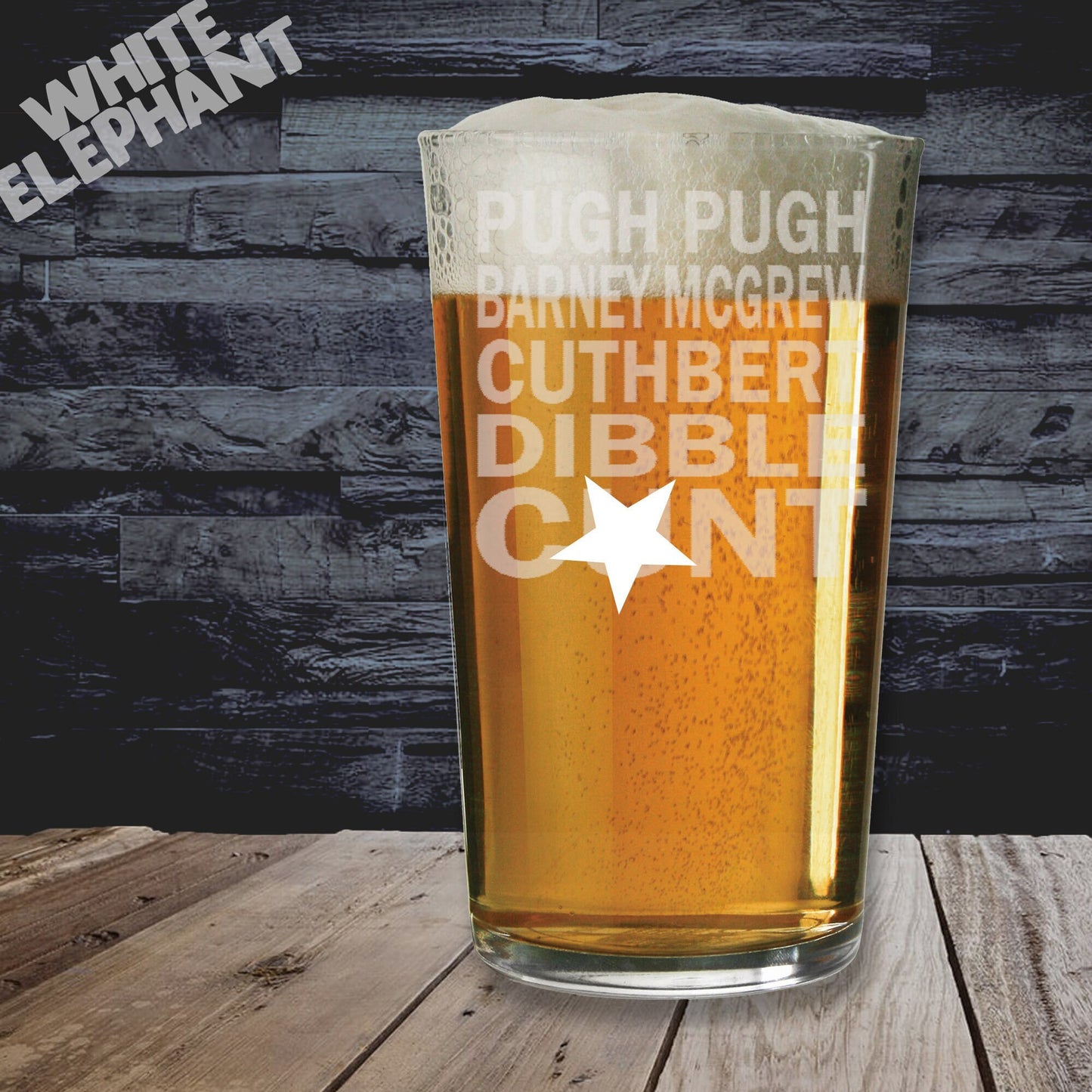 Trumpton Inspired Laser Etched Whiskey / High-Ball / Pint / Tankard Glass