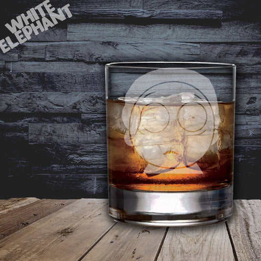 Rick & Morty Inspired Laser Etched Whiskey / High-Ball / Pint / Tankard Glass