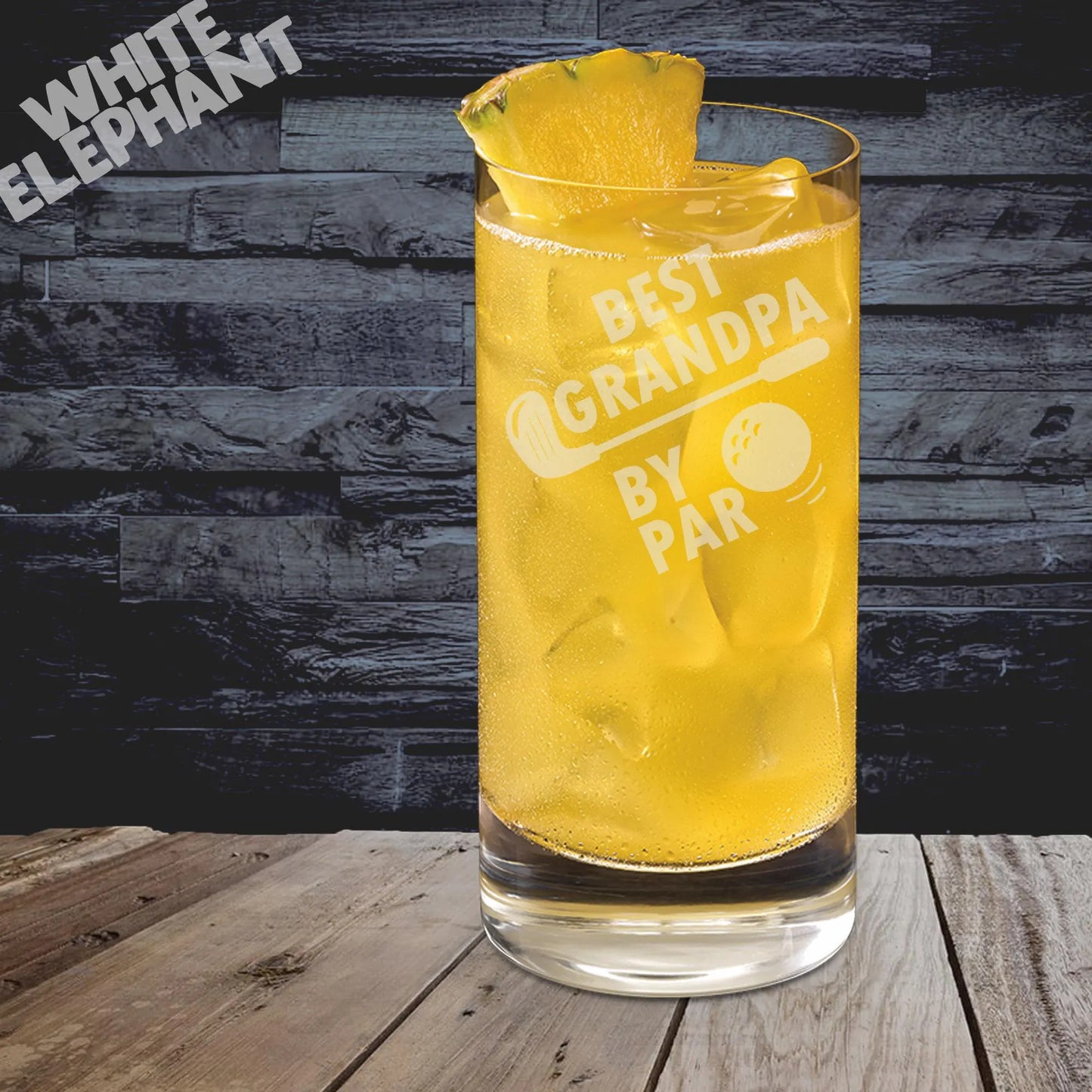 Best Grandad by Par Glass - Laser Etched Whiskey, Highball, Pint or Tankard