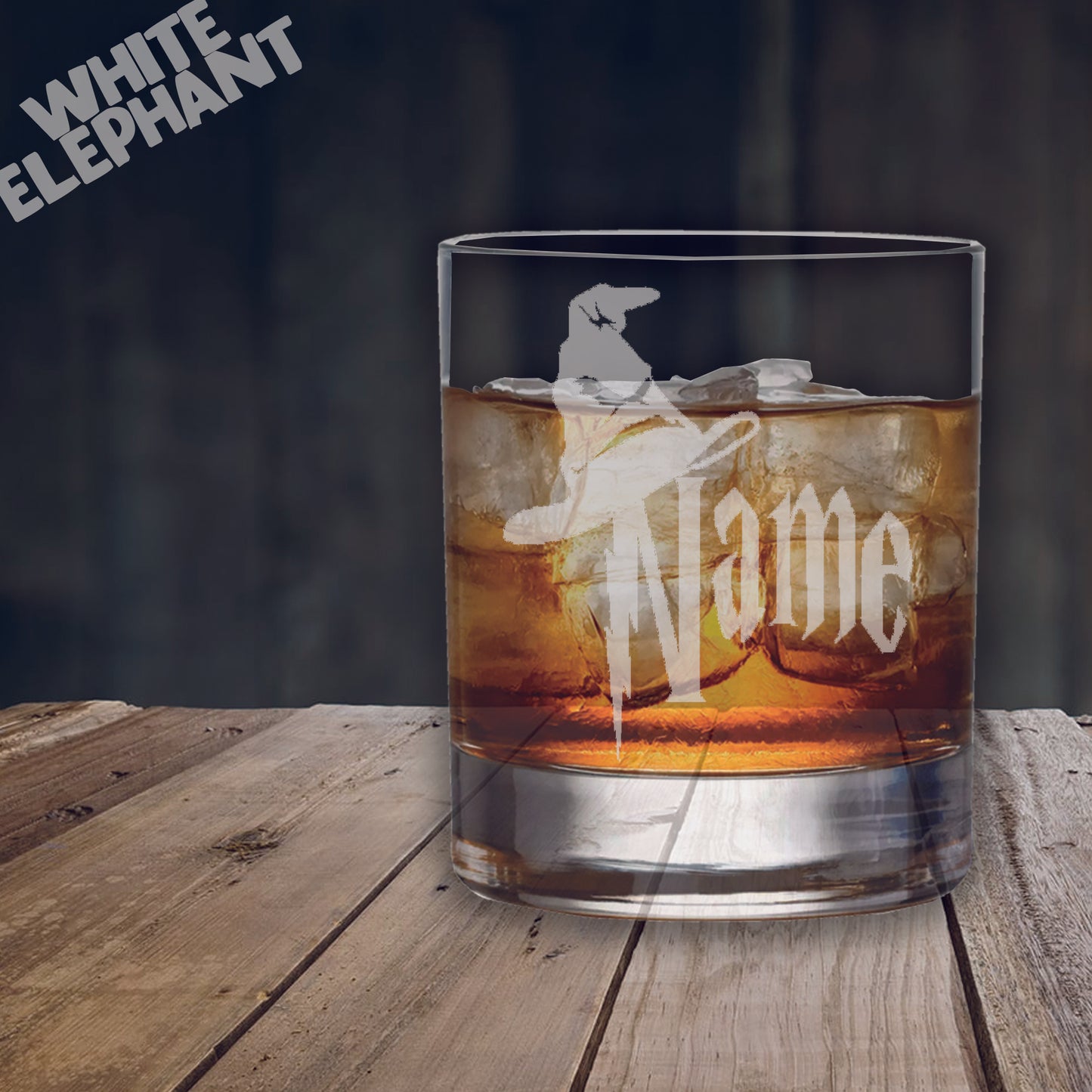 Personalised Harry Potter Sorting Hat Laser Etched Whiskey / High-Ball / Pint / Tankard Glass